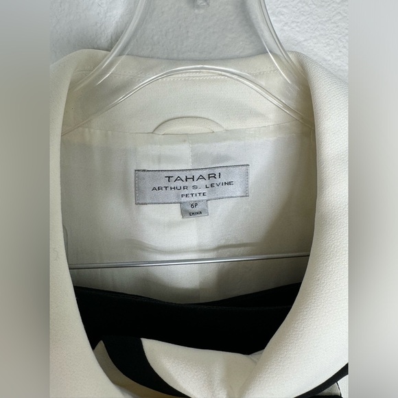 Tahari Arthur S. Levine black and white suit set - Picture 2 of 5